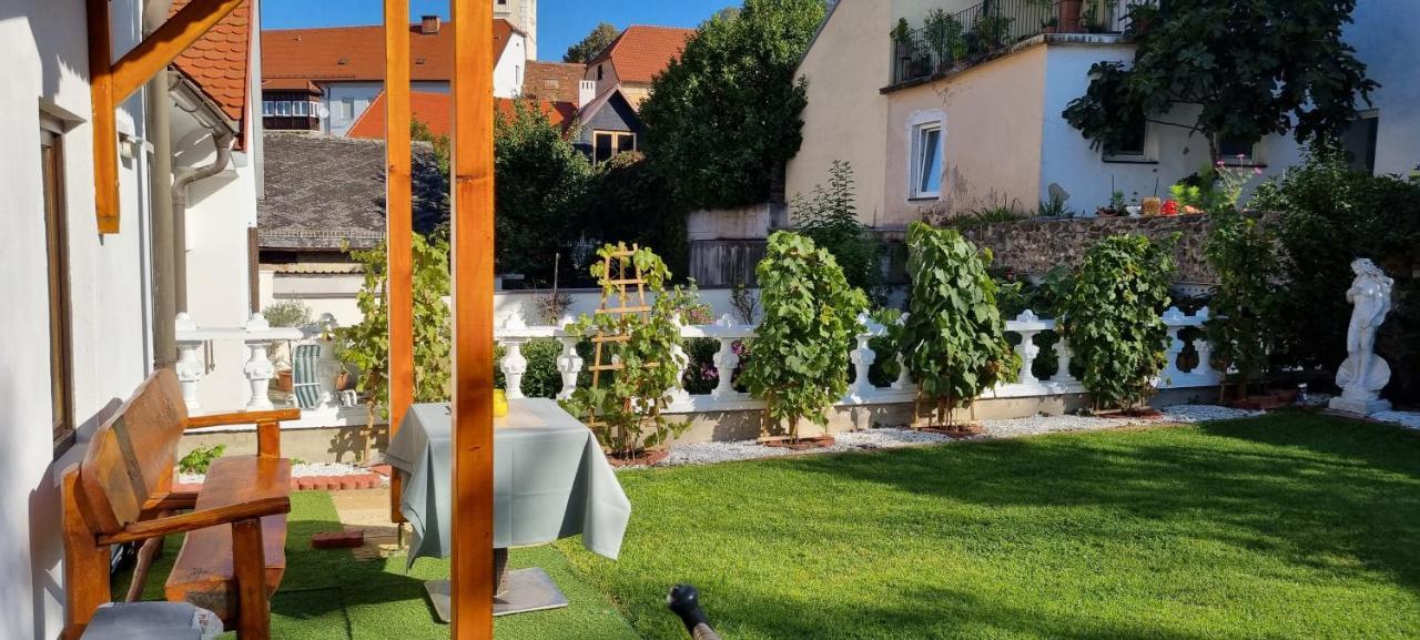 Innenstadtgarten-Wohnung Wolfsberg Exterior foto